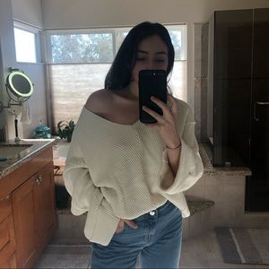 Off white Free People sweater